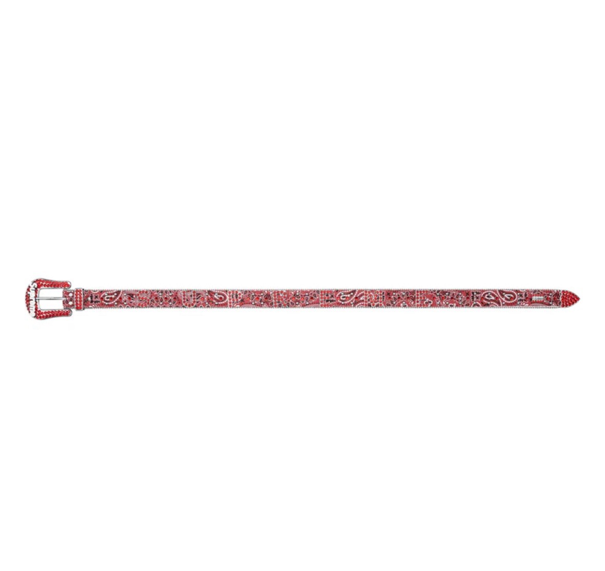 Supreme/b.b. Simon Bandana Belt Red Medium Brand New SS26| Ships