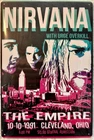 TIN SIGN 8x12 Nirvana Kurt Cobain Grunge Music Band Concert Dave Grohl DD10