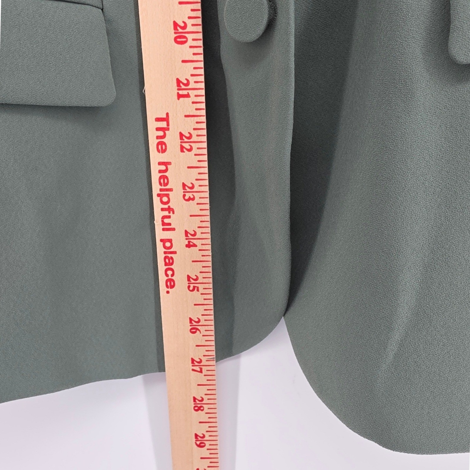 NWT J.Crew Womens Sage Green Two Button Tailored Blazer Suit Jacket Sz 16 CG367 image 10