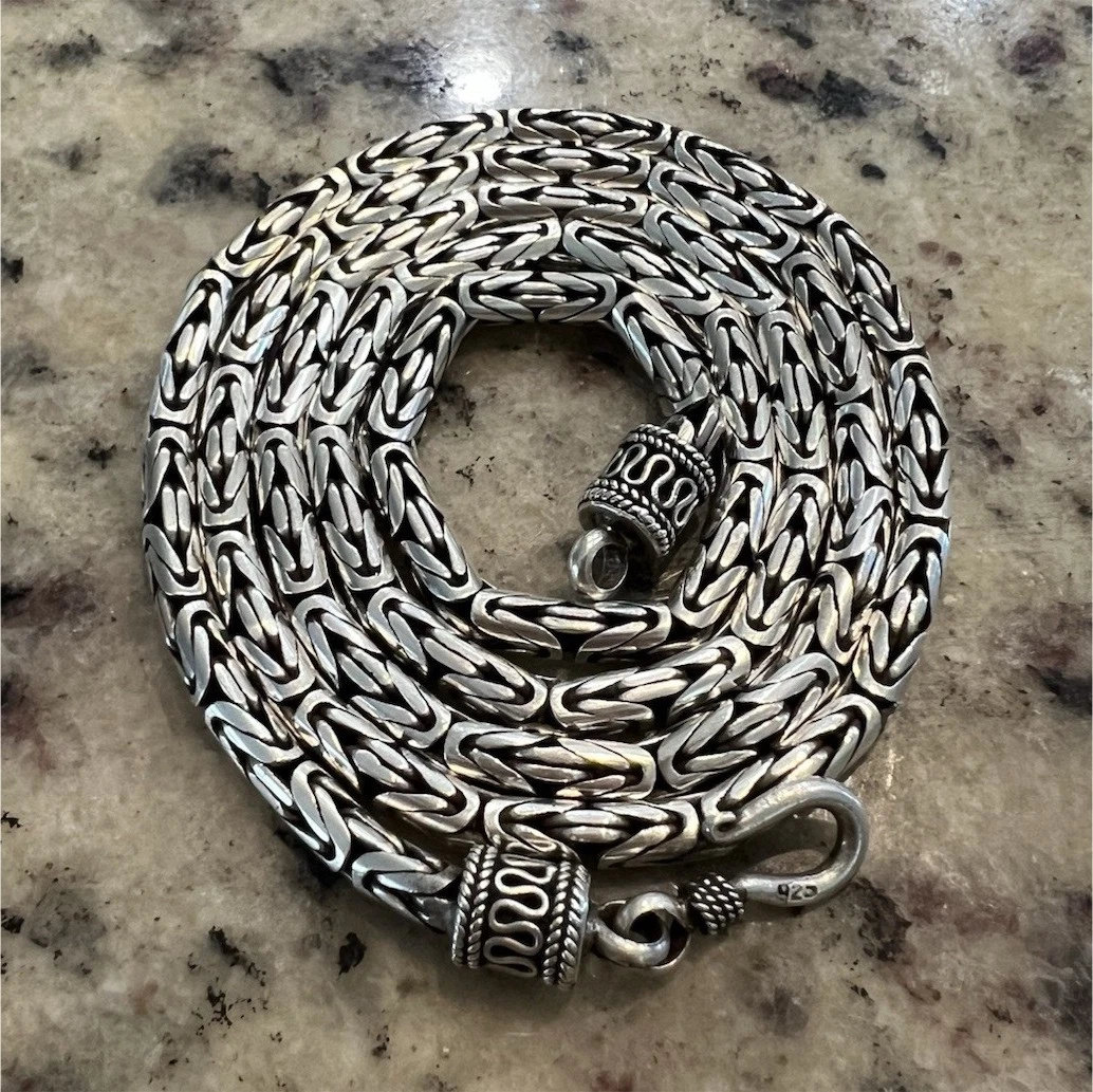 25+ Sterling Silver Bali Chains for sale | Updated Oct 2026