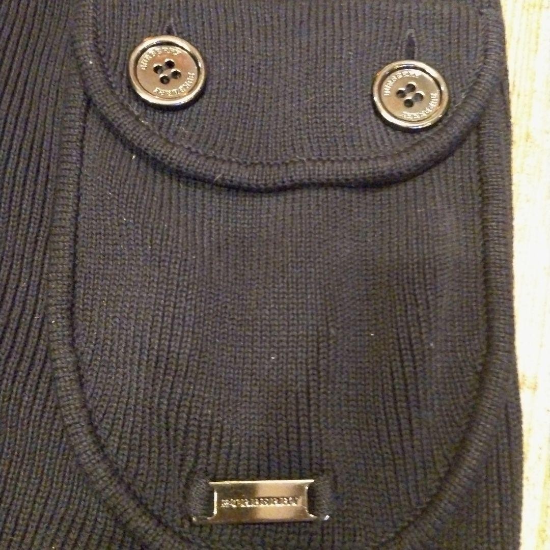 Burberry London Long-sleeved Cardigan Knit Coat Outerwear Black Size 5 For Women thumbnail 19