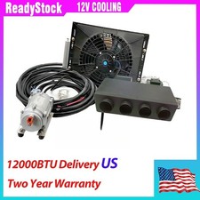 Universal 12v Underdash Heatcool Car Air Conditioner Electric Ac Cool System