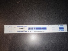 CUSTOM HO SLOT CAR DECAL - 90 ROUSCH MUSTANG GTP