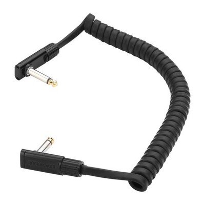 Rockboard Black Coiled Series Flat Patch Cable 1,5 m - Patchkabel