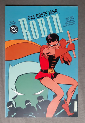 ROBIN: DAS ERSTE JAHR  Nr. 4  -  Panini Verlag 2002  DC BATMAN  -  Zustand 1-2
