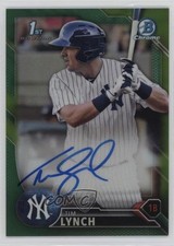 2016 Bowman Draft Chrome Pick Green Refractor 94/99 Tim Lynch #CDA-TL Auto k2j
