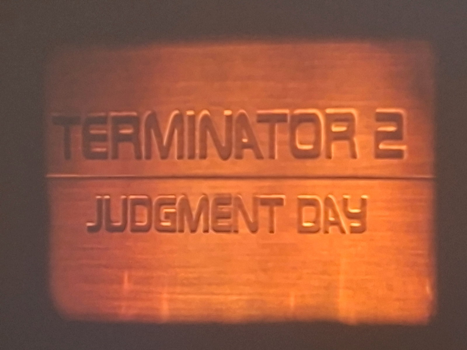 TERMINATOR 2 JUDGMENT DAY 1991 SUPER 8 COLOUR SOUND 1200FT 8MM CINE FILM **EDIT*
