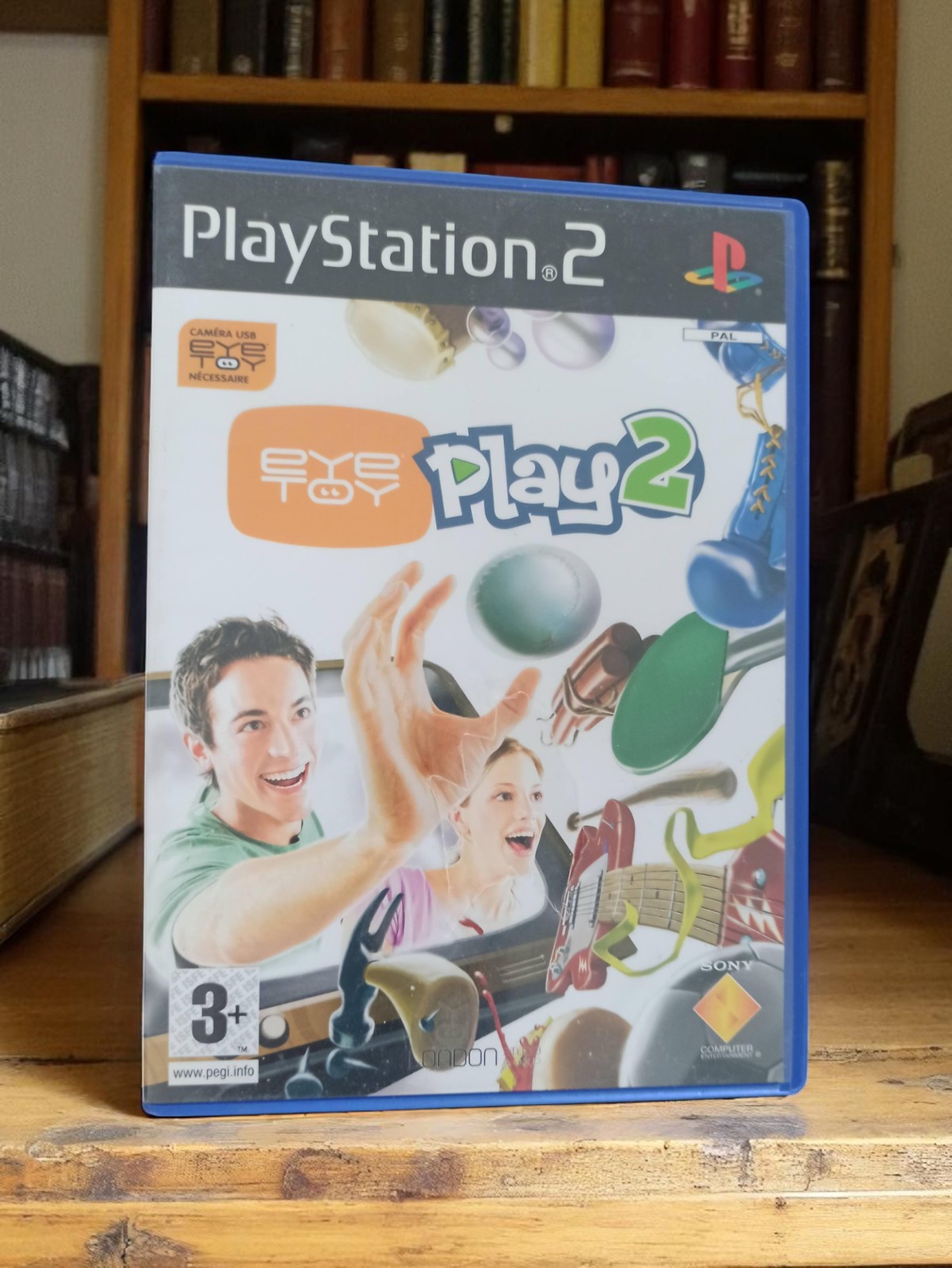 Jeu Playstation 2 PS2 Eyetoy Play 2 Complet - Vintage - Fonctionnel