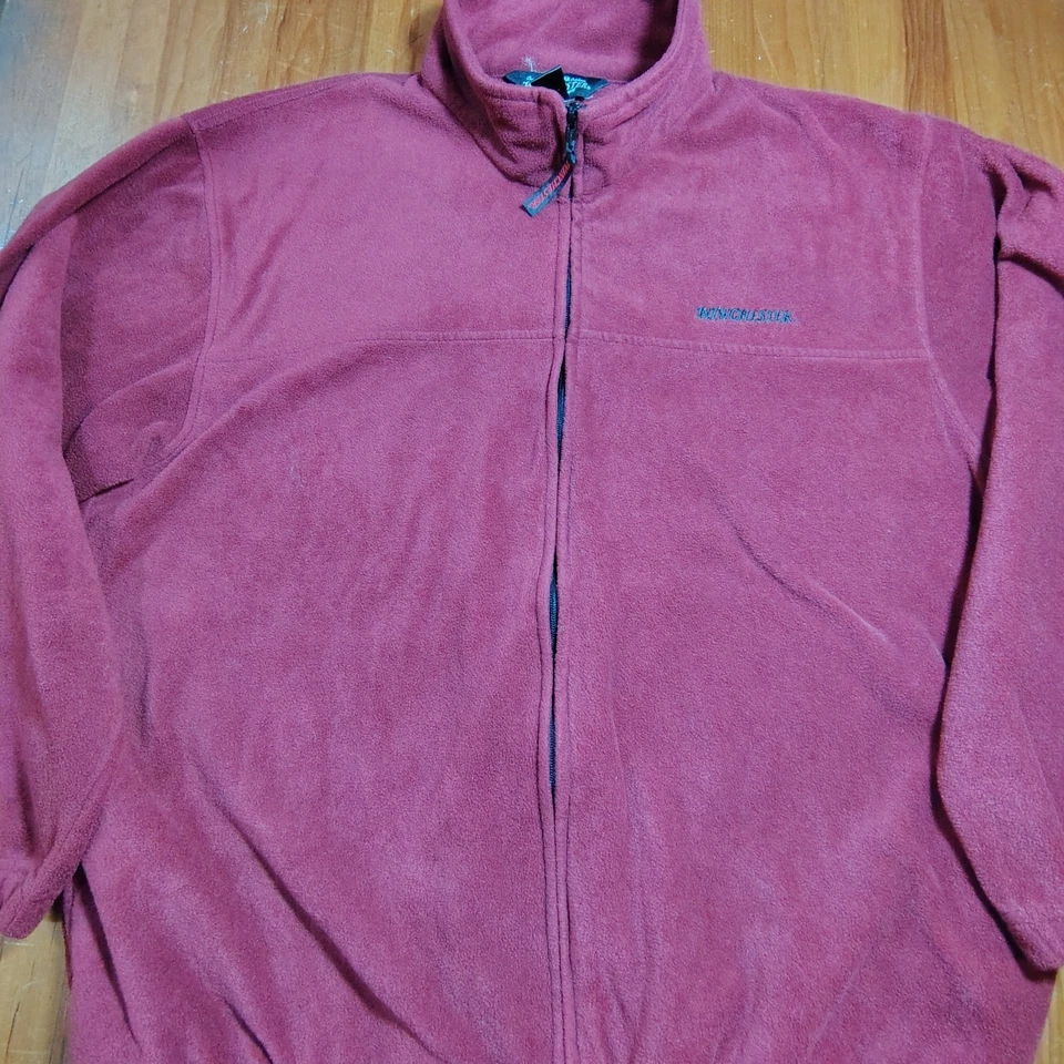 Мужская флисовая куртка Winchester Rugged Sportsman на открытом воздухе на молнии красная 2XL 3XL - Изображение 3 из 4