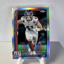 2025 Topps Chrome - Micah McFadden #232 Refractor