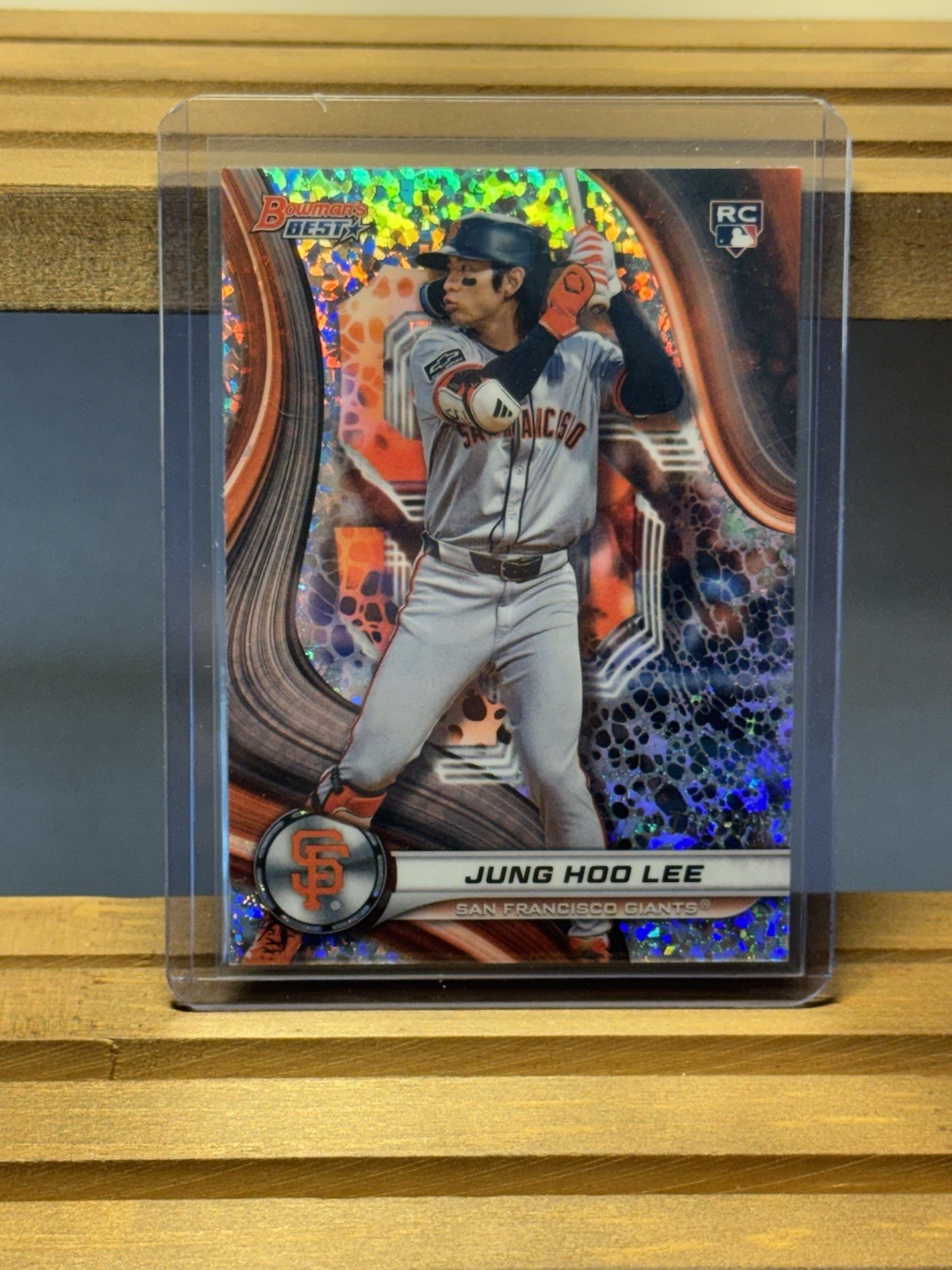 2024 Bowman's Best Jung Hoo Lee RC Mini-Diamond Refractor Rookie #/299 Giants