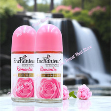 Enchanteur Perfumed Deo Roll On Anti-Perspirant Romantic Scent Bundle 50ml x2
