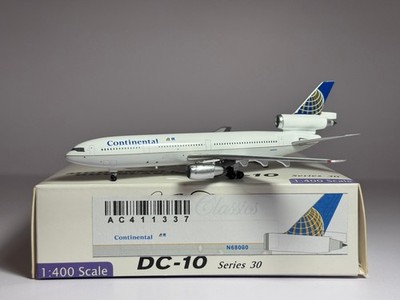 Aeroclassics 1:400 Continental Airlines McDonnell Douglas DC-10