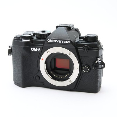 OM SYSTEM OM-5 Black Mirrorless Camera Body #257 -Near Mint-