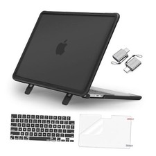 Compatible with MacBook Air 13 inch Case 2026 2025 2024 2023 2022 M4 Black