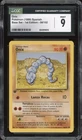 1999 Pokemon SPANISH 1st Edition Base Set Onyx 56/102 CGC 9 MINT