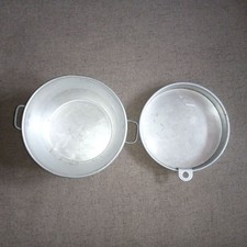 Original Vintage Bulgarian Army Aluminum mess kit set Cold War era