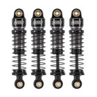 INJORA 40mm Oil Shocks for SCX24 FCX24M, 3.2g Each, Black
