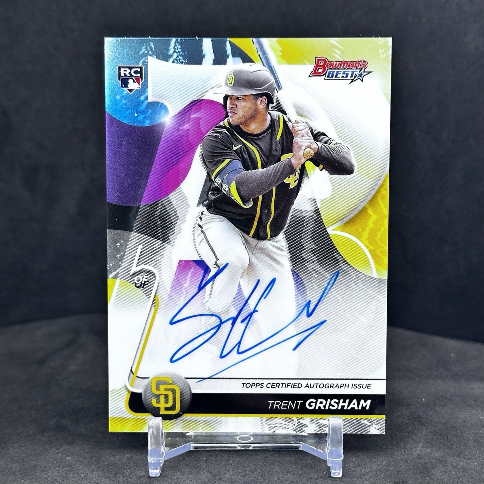 Trent Grisham #B20-TG 2020 Bowman's Best Baseball Best of 2020 Autographs