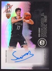 2025 Topps Signature Ben Saraf Base (RAW)