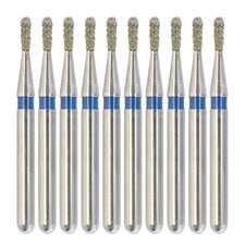 Dental Diamond Burs FG Pear Diamond Bur Medium 830/010M High Speed Friction Grip