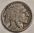 1931-S Buffalo Nickel Nice Original VG