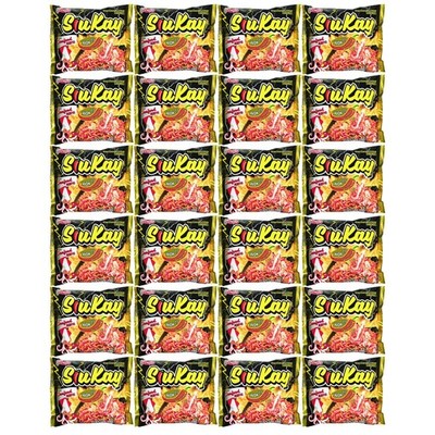 SALE,MHD14.3.26! Acecook Siukay Instantnudeln Meeresfrüchte scharf Woknu 24x127g