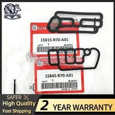 New Cylinder Head Solenoid Gasket VTEC OEM For Honda 15815R70A01 15845R70A01 US
