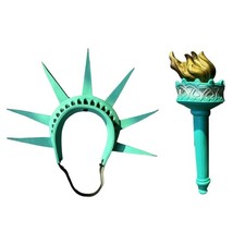 Statue of Liberty Torch Props Halloween Costume Accessories For Women Cosplay
