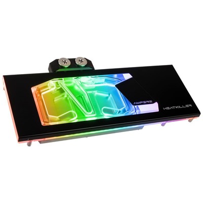 Watercool Heatkiller V für RT X 3080/3090 EVGA XC3, ARGB - Nickel + Acetal, schw
