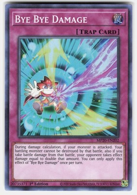Bye Bye Damage Super Rare 2020 Tin of Lost Memories MP20-EN202 NM