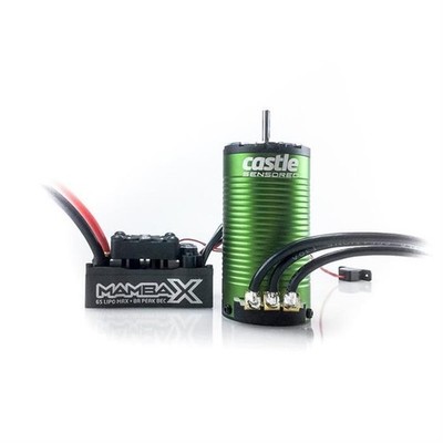Castle Mamba X SCT Combo 1-10 Extreme Brushless SCT Car Regler mit 1415-2400 Sen