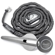 Beach Anchoring Bundle  Aluminum Sand Anchor  Bungee Line 14'  Securely