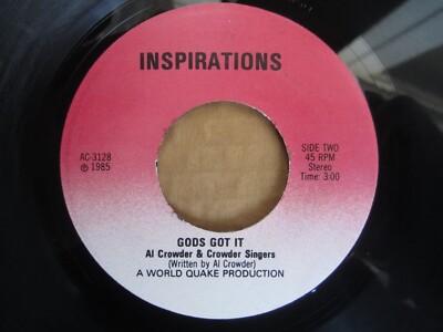 Al Crowder & Crowder Singers - gods got it INSPIRATIONS