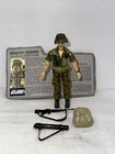 GI JOE Footloose V1 Infantry Trooper NM 100% Complete 1985 Cobra File Card A1