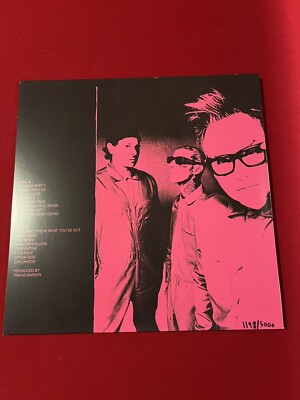 Blink 182 One More Time Pink Black Split Vinyl Lenticular 5000