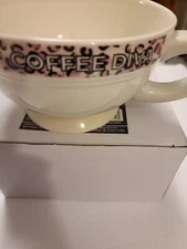 NIB Two Lumps Of Sugar 30 Ounce Soup/Coffee Mug; Reads "COFFEE DIVA"