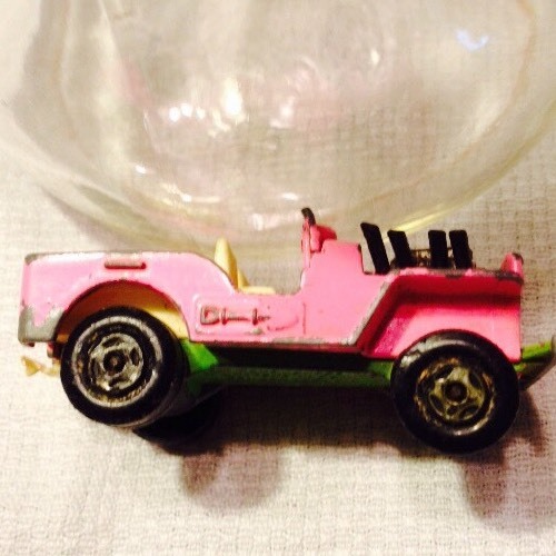 Vtg 1971 Matchbox Lesney England Superfast #2 Jeep Hot Rod Pink - Picture 2 of 5