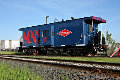 Progress Rail Bay Window Caboose No. 101 at Lakeville, MN 2011 5 x 7 Photo