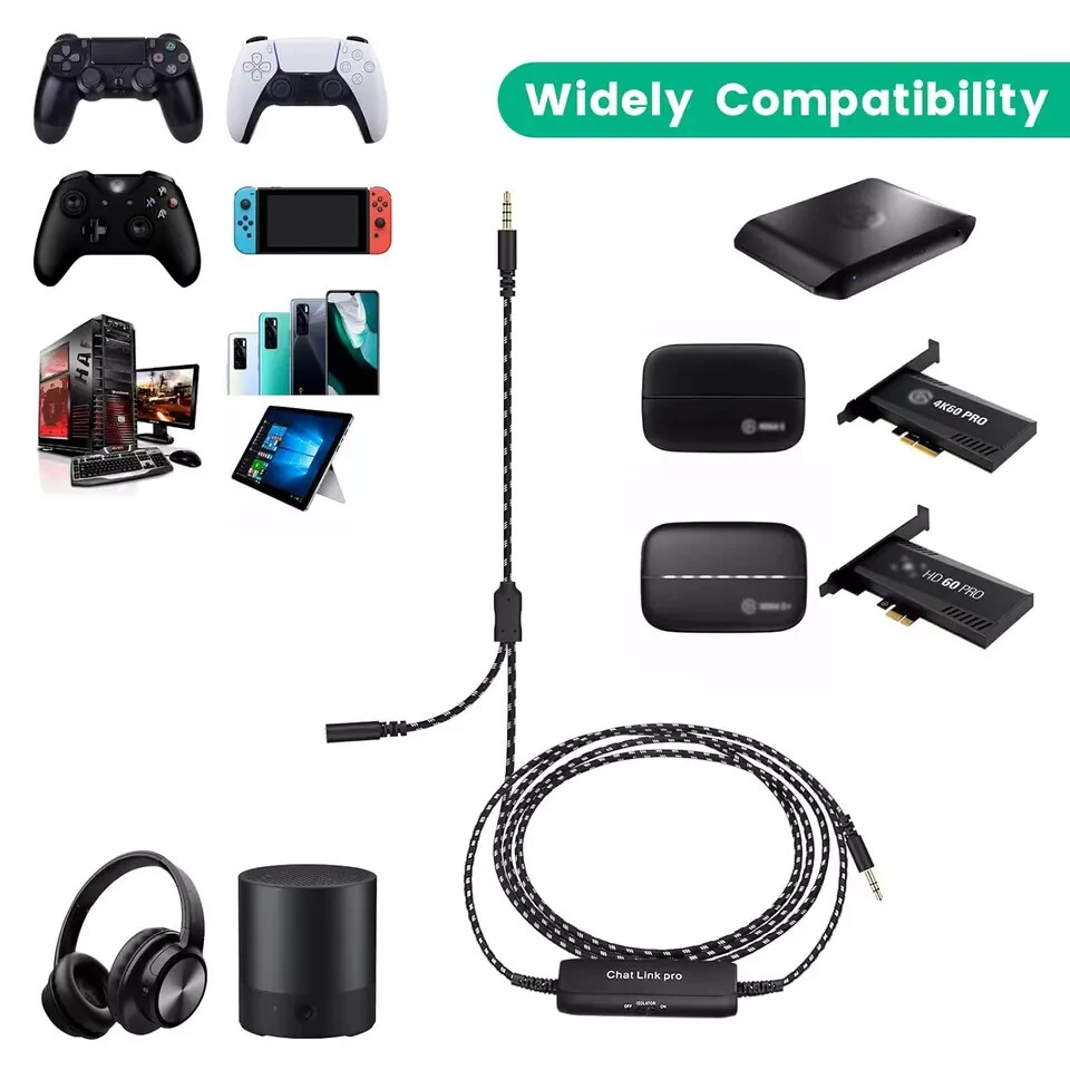 HD60 S Chat Link Pro Cable for Elgato HD60 X, HD60S plus