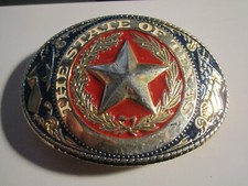 THE STATE OF TEXAS BELT BUCKLE - GW-22