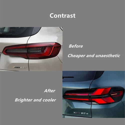 LED Tail Lights For BMW X5 G05 2018-2023 Black Housing Turn Signal Pair Upgrade - Picture 5 of 9