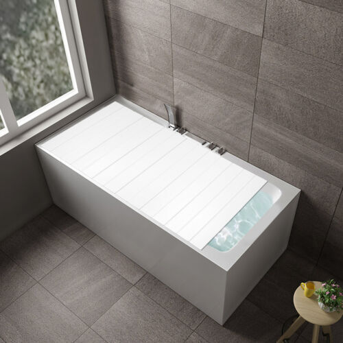 Bathtub Cover Foldable Bath Lid Insulation Dust Cover for Bathroom, Home, SPA