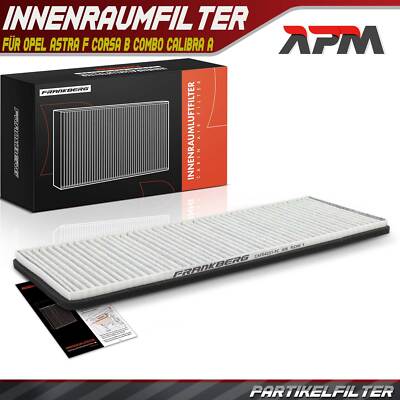 Innenraumfilter Pollenfilter für Opel Astra F Corsa B Combo Calibra A Tigra