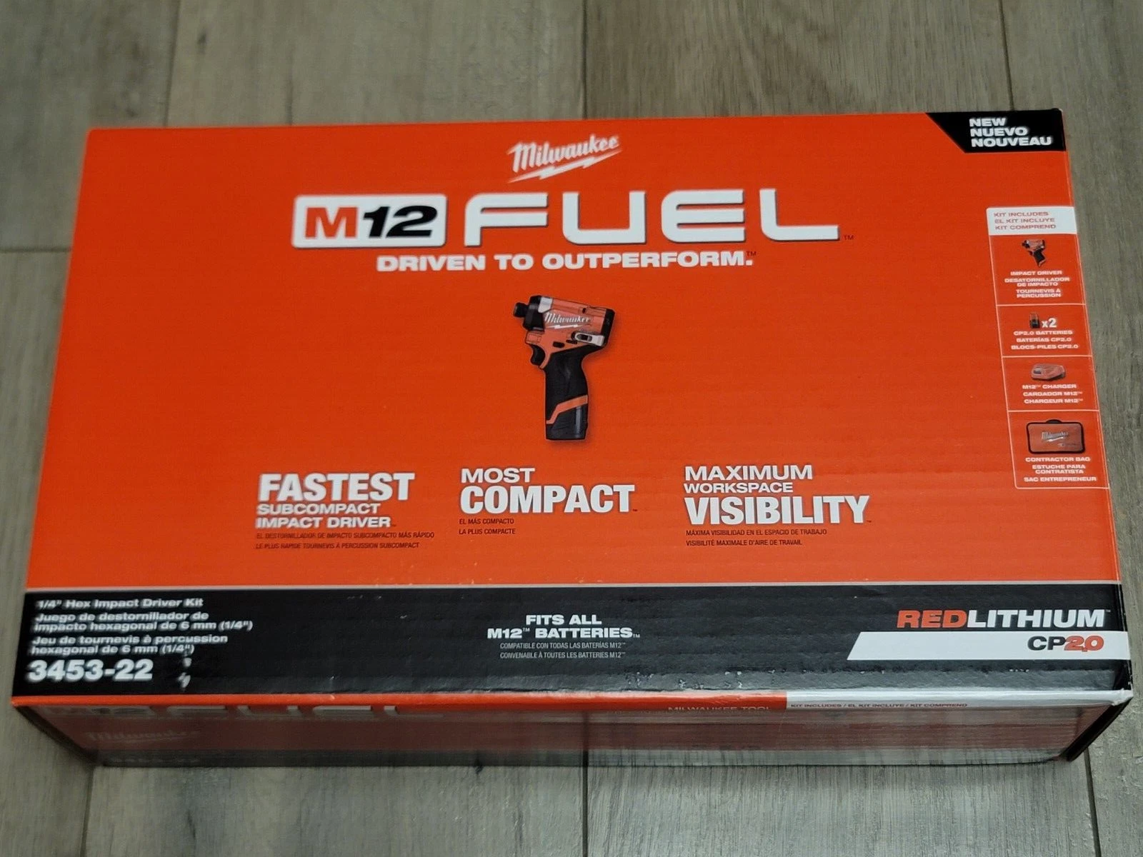 Milwaukee M12 Fuel Installation Driver side view