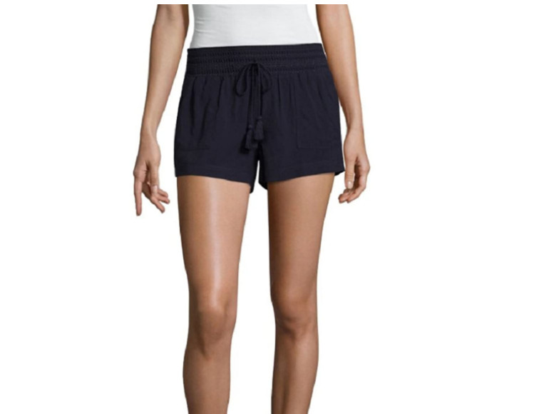 Rewash Woven Pull-On Shorts-Juniors Sizes L, XL Navy New Msrp $40.00