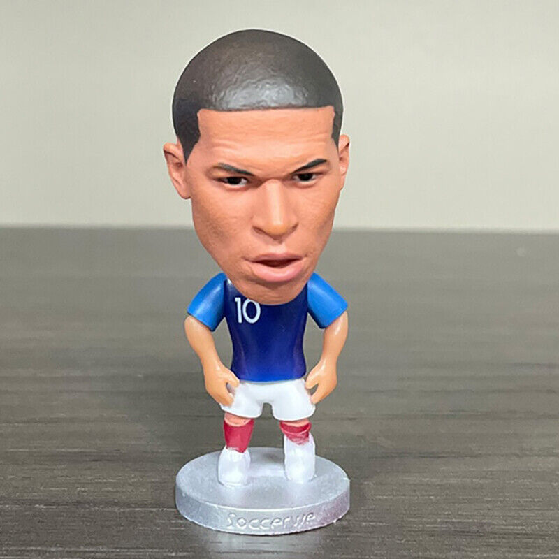 Kylian Mbappe Action Figure France Statue Model Lionel Messi Football Gift  Doll 