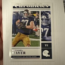 2023 Panini Chronicles Draft Picks #8 Michael Mayer