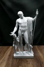 Ares (Mars) - Eros (Cupid) Mythological Statue | Size Option |