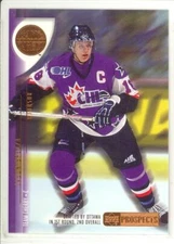 2001-02 UD CHL PROSPECTS GAME USED EDITION BASE #1-45 Upper FINISH SET YOU PICK